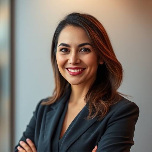 Foto de Dra. Ana Paula Souza, fundadora e CEO da Inovaäão Educacional Futura.